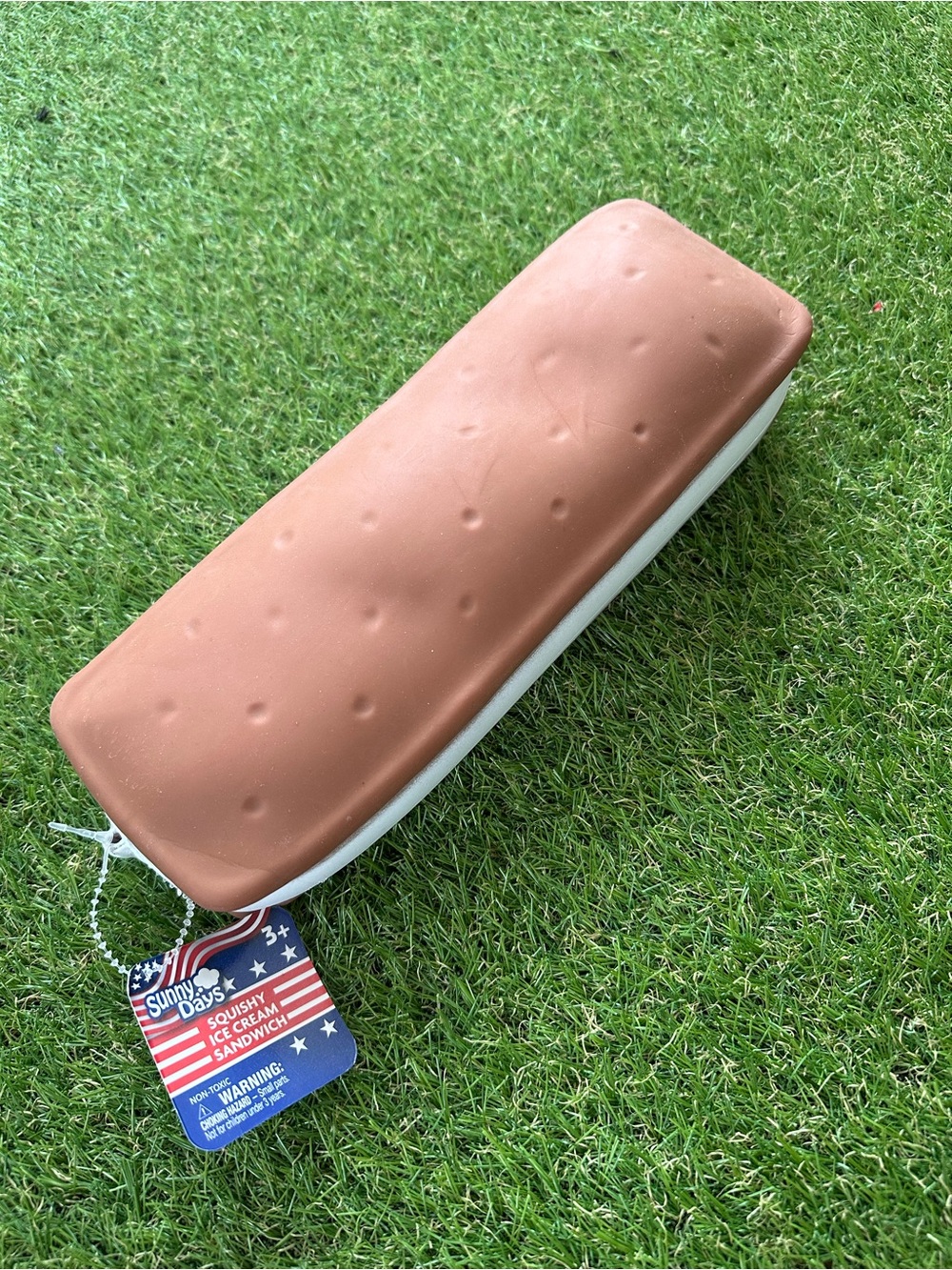 Sunny Days Squishy Ice Cream Sandwich Brand New